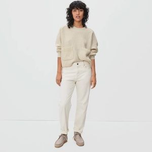 Everlane Cashmere Belgian Waffle Pocket Pullover XS